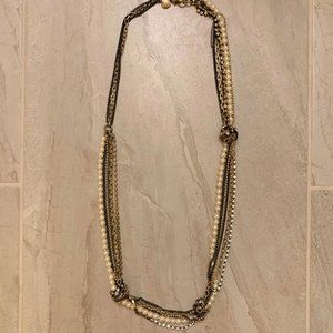 Multi-layer knot necklace
